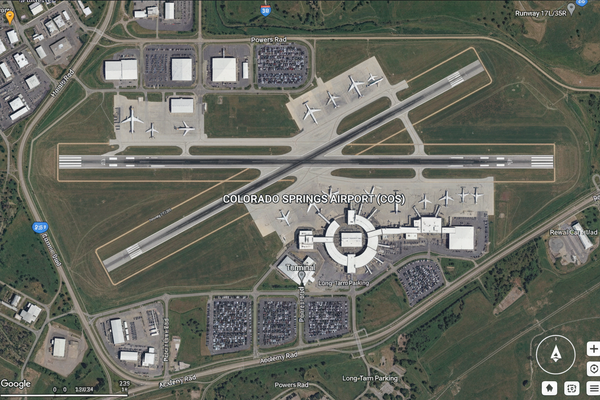 Colorado Springs Airport Map